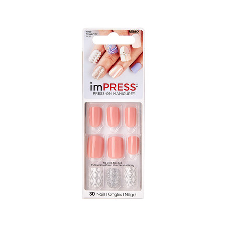  final discount - KISS ხელოვნური ფრჩხილები-imPRESS Broadway Shimmer